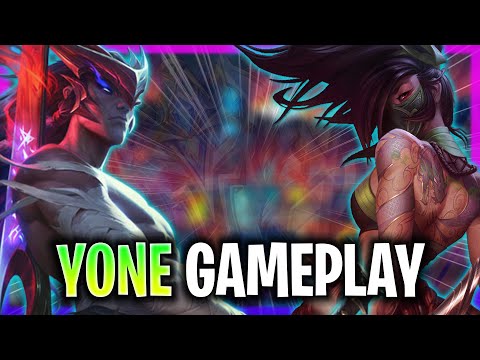 FAKER IS A GOD WITH YONE! - T1 Faker Plays Yone Mid vs Akali!