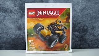 LEGO Ninjago Legacy 30723 Cole's Car - LEGO Speed Build Review