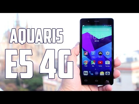 Bq Aquaris E5 4G, Review en Español