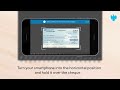 The Barclays app | How to pay in a cheque