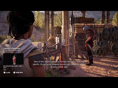 Assassin's Creed Origins Discovery Tour - Roman Military Equipment -