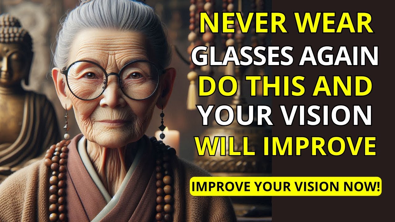 7 Powerful Secrets to DITCH YOUR GLASSES | HEAL and TRANSFORM Your VISION with BUDDHIST WISDOM