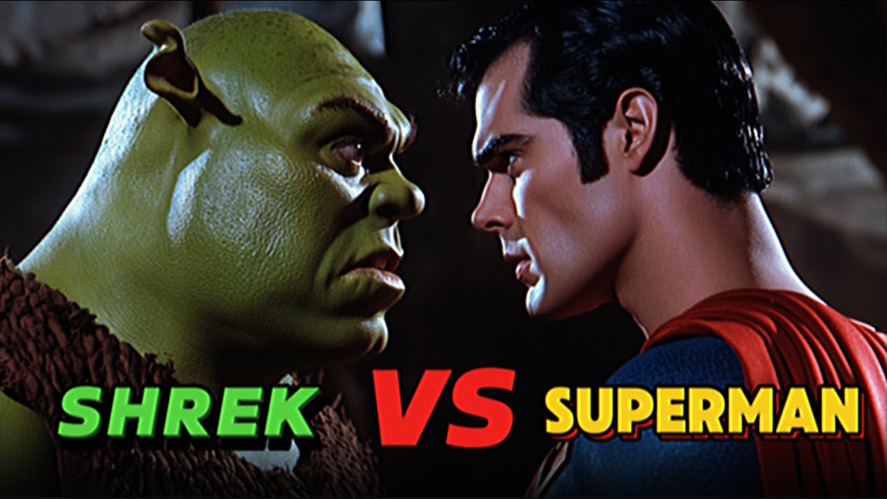 Shrek VS Superman - 1950's Super Panavision 70