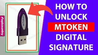 Unlock mToken Digital Signature Certificate | How to Reset Mtoken DSC - Apicountry.com