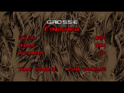 Doom 2 Unity Level 32 Grosse Any% 12.11 [old WR]