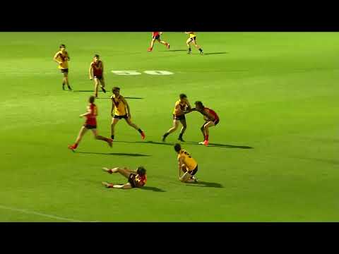 Eagles' Caleb Poulter impressive passage of play - NAB AFL All-Stars Match