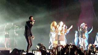 THALIA  ft. Sasha, Benny y Erik - Junto a ti / Sino es Ahora [Timbiriche] (LATINA LOVE TOUR MEXICO)