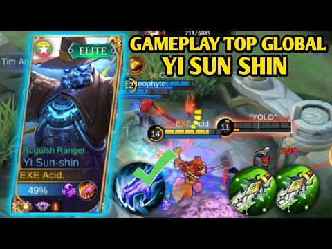 NEW YI SUN SHIN GAMEPLAY BROKEN DAMAGE 999++ | TOP GLOBAL YI SUN SHIN FAST FARMING | YSS GAMEPLAY