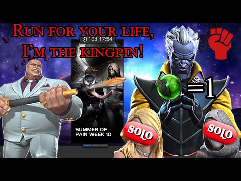 Summer of Pain Week 10 - Kingpin vs. Emma Frost, Ghost and The Grandmaster - Skill Objective!