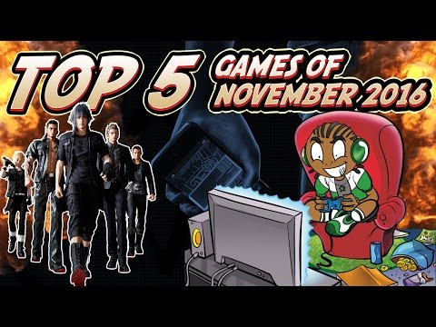 Best 5 Video Games of November 2016