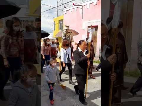 Virgen del Carmen, Santa Apolonia Teacalco #tradiciones #coronación #VirgenMaría #Jukilop #Pantoja