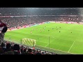Robert Lewandowski Freekick goal vs Atletico Madrid from the stand in 4K