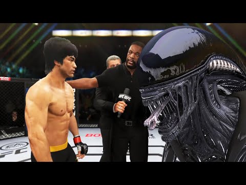 PS5 | Bruce Lee vs. Alien Xenomorph (EA Sports UFC 4)