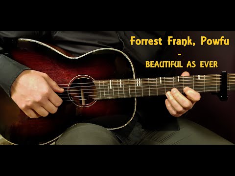 Learn to Play 'Beautiful As Ever' by Powfu & Forrest Frank | Easy Acoustic Guitar Tutorial