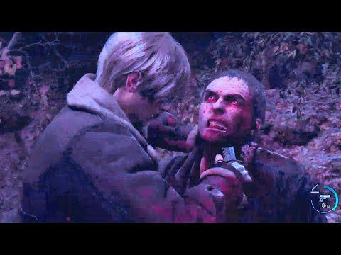 Resident Evil 4 Remake - Leon S. Kennedy going John Wick