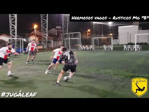 "HERMOSOS VAGOS - RUSTICOS MG (B)". FUTBOL 5. FECHA 4 ( LUIS GUILLON)