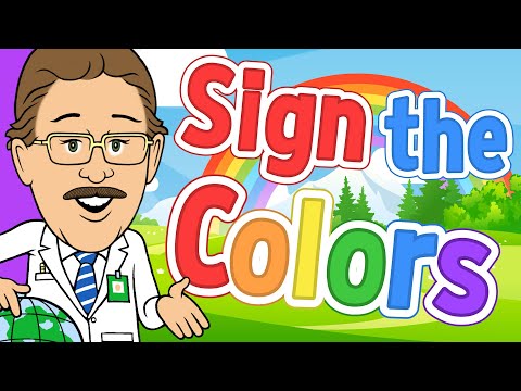 Sign the Colors | Jack Hartmann | ASL Colors