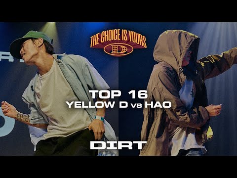 YELLOW D vs HAO :: TOP 16 :: THE CHOICE IS YOURS HIPHOP 1:1 BATTLE 2023