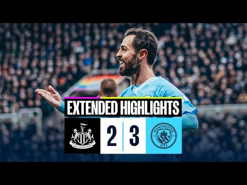 Resumen de Newcastle vs Manchester City Jornada 21