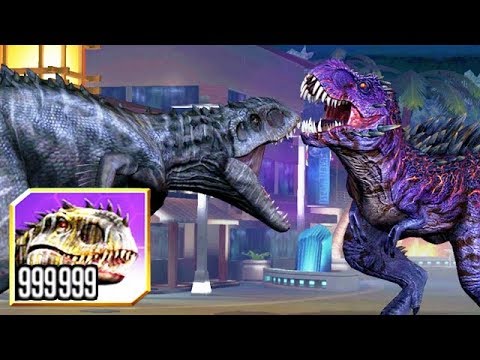 LEVEL 999999 INDOMINUS REX GEN 2 vs OMEGA 09 BOSS!!! (JURASSIC WORLD)