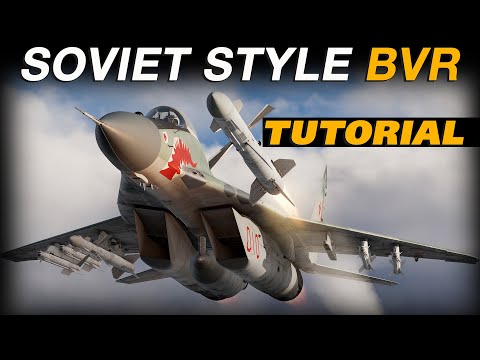 BASIC Soviet BVR Tactics & Doctrine in the DCS MiG-29A Fulcrum!
