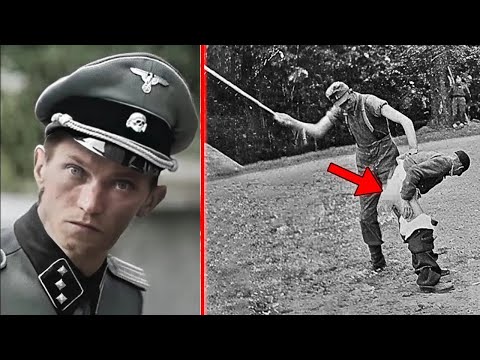 Painful Execution of Erich Muhsfeldt - Nazi Psychopath who burned prisoners alive