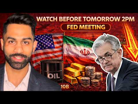 🚨 Don't SAY I didn't WARN YOU: HUGE FED Meeting Tomorrow as OIL Price ELEVATED and War Escalates!!