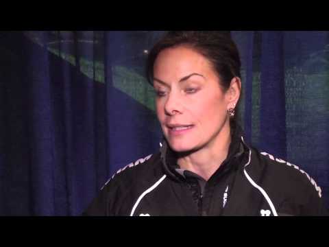 2010 Canada Cup - Page Playoff Media Scrum