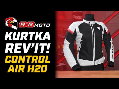 REVIT CONTROL AIR H2O _ letnia kurtka motocyklowa z membraną