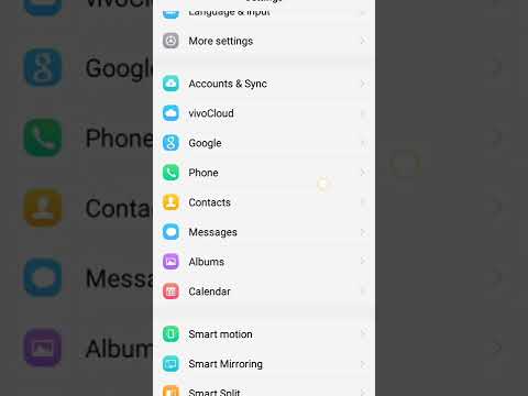 Vivo y81/83 apps manager