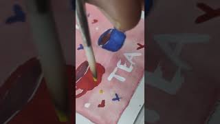 Color painting 🎨...#sweet time #painting #shorts #artist #art
