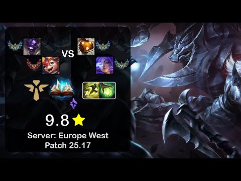 Alistar Support + Smolder vs Bard + Yunara - EUW Challenger - Patch 25.17