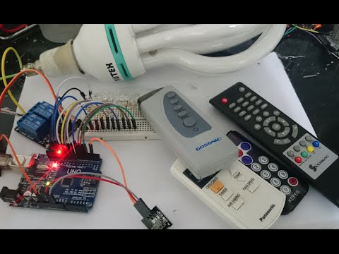 Random Number Generator Circuit With 10 LEDs Roulette
