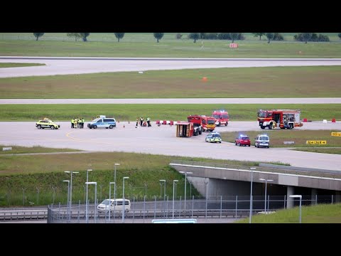 Klimaaktivisten stören Münchener Flughafen-Betrieb