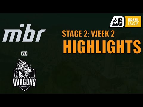 [HIGHLIGHTS] MIBR vs Black Dragons | Brazil League 2024 - Stage 2