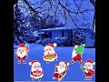 Christmas Yard decorations - Lovely Santas