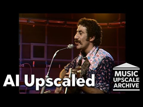 Jim Croce - Workin' At The Carwash Blues (Old Grey Whistle Test 1973 Live!) 1080p AI Upscale Example