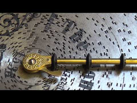 Polyphon 15 1/2": Antique disc music box