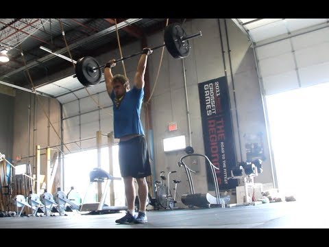 FURIOUS WOD #1 - 5 REVERSE CURL AND PRESS @ 155LBS, 200M RUN, 5 ROUNDS | Furious Pete Talks
