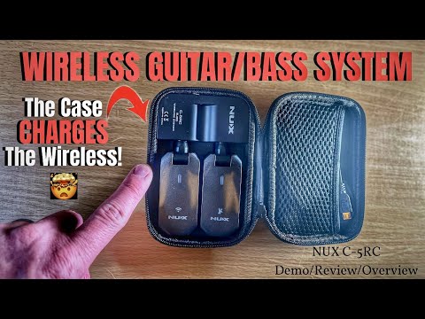 NuX C-5RC Wireless Guitar System 2021 - Present - Black image 3