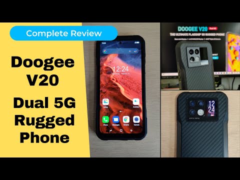 Doogee V20 Dual Screen Dual 5G Rugged Phone Complete Review