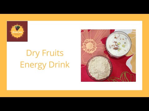 Dry Fruits Energy Drink | ड्राई फ्रूट एनर्जी ड्रिंक | Fasting Recipe | Hemu Jain