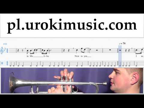 Nauka Gry Na Trąbce Miley Cyrus - Malibu Nuty Poradnik Część 2 um-i463