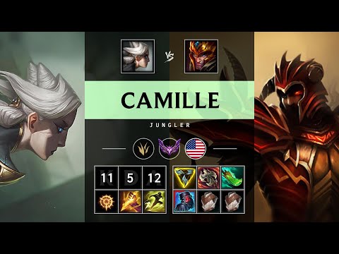Camille Jungle vs Jarvan IV - NA Master Patch 25.20