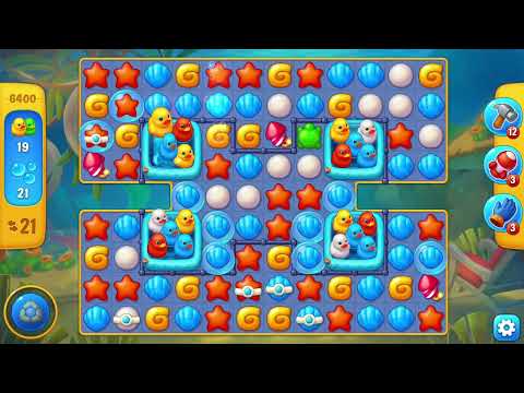 [FISHDOM Walkthrough] Level 6400 (Qua màn - Fishdom)