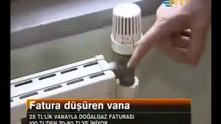Termostatık Vana Kullanım Doğalgaz faturanızı  düşürebilirsiniz ANKARA