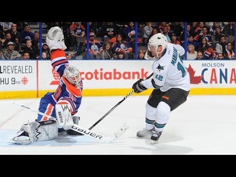 Scrivens robs Marleau on multiple attempts