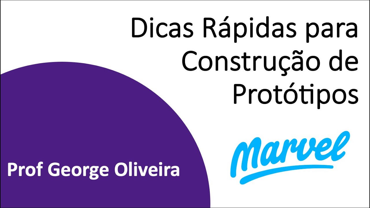 Dicas rápidas para construção de protótipos com MarvelApp