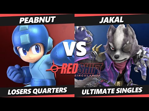RedShift: Singularity TOP 8 - Peabnut (Mega Man) Vs. Jakal (Wolf) Smash Ultimate - SSBU