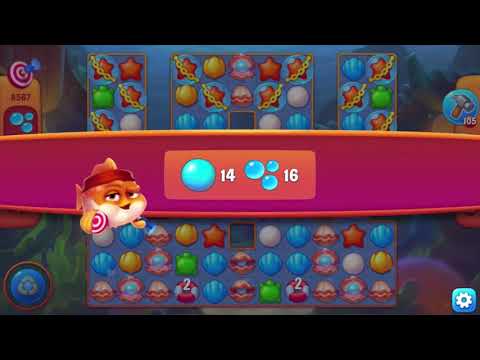 Fishdom  Level 8561 - 8570 (First Try) 🐟